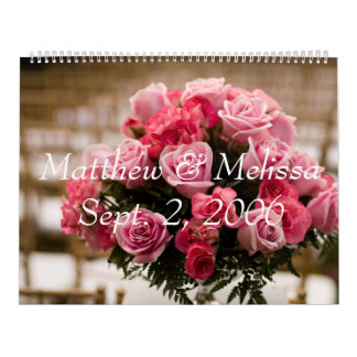 結婚式、Matthew及びMelissa 2006年9月2日のgraduati カレンダー