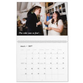 結婚式、Matthew及びMelissa 2006年9月2日のgraduati カレンダー (3月 2027)