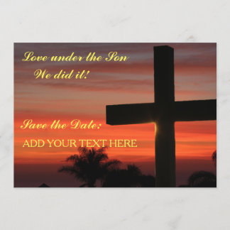 結婚式 Save The Date 発表 キリスト教 招待状