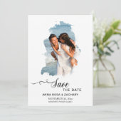 *~* 結婚式 SAVE the DATE  - AR6 ウェブサイト QR フォト 招待状 (スタンド正面)