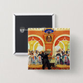 結婚式Feast 1917年 缶バッジ (正面&裏面)