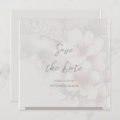 結婚式QRコード Save the Date 招待状 (正面/裏面)