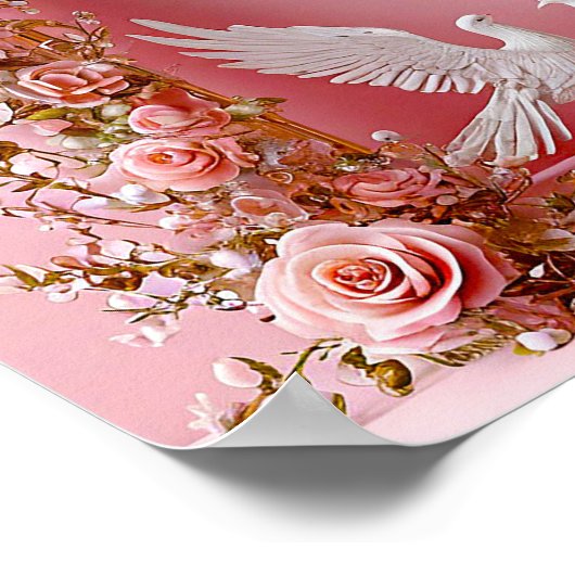 結婚弓鳩 ポスター (角)