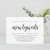 結婚後のお披露目パーティー&新婚おふたりのランチ会 招待状 (スタンド正面)