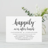 結婚後のランチパーティー 招待状 (スタンド正面)