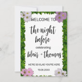 結婚徴候 招待状 (正面)