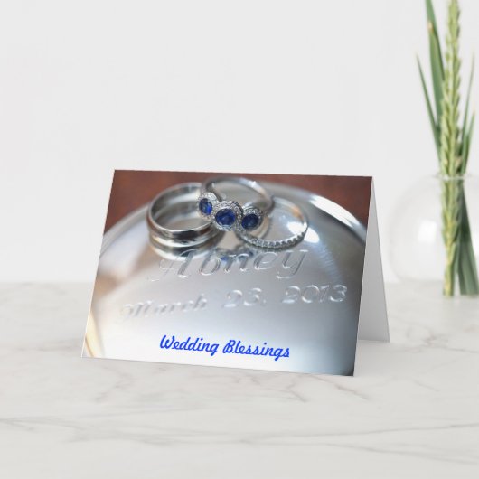 結婚恵み カード (正面)