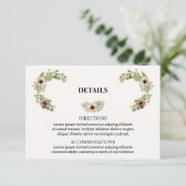 結婚情報カード エンクロージャーカード (スタンド正面)