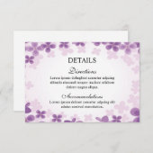 結婚情報カード エンクロージャーカード (正面/裏面)