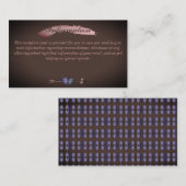 結婚情報チョコレートサングリア エンクロージャーカード (正面/裏面)