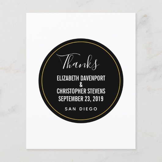 結婚感謝していテンプレート (正面)