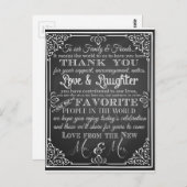 結婚感謝してい葉書 ポストカード (正面/裏面)