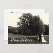 結婚感謝はがき ポストカード (正面/裏面)