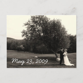 結婚感謝はがき ポストカード