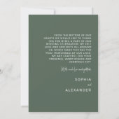  結婚感謝カード  サンキューカード (裏面)