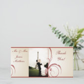 結婚感謝 サンキューカード (スタンド正面)