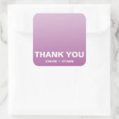 結婚感謝 スクエアシール (バッグ)