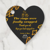 結婚感謝 フェイバータグ (正面)