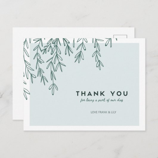 結婚感謝 ポストカード (正面/裏面)