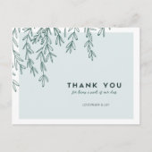 結婚感謝 ポストカード (正面)