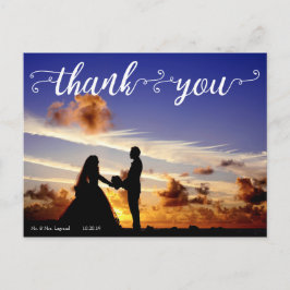 結婚感謝 ポストカード