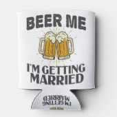 結婚披露宴に行くおもしろいのビール 缶クーラー (裏面)