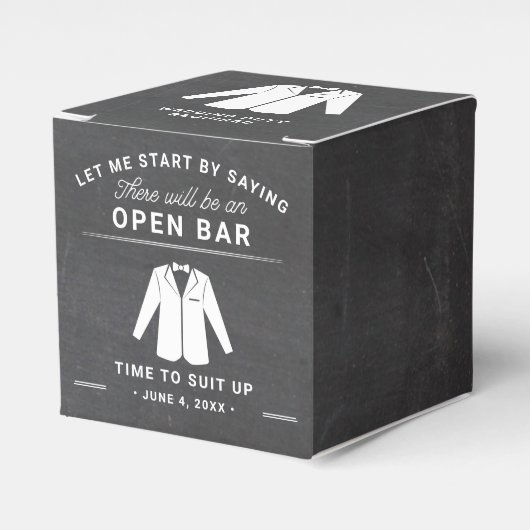 結婚披露宴のご提案は私のグロムスマン フェイバーボックス (正面サイド)