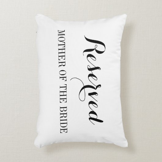 結婚披露宴のための予約座席の枕クッション アクセントクッション (正面(垂直))