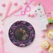 結婚披露宴のための美しいカレリリープレート ペーパープレート (パーティー)