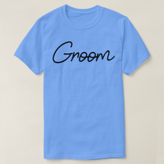 結婚披露宴のギフトアイディア Tシャツ (デザイン正面)