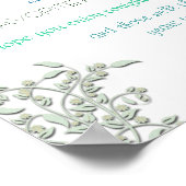 結婚披露宴のポスターありがとうごサイン ポスター (角)