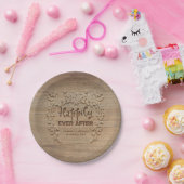 結婚披露宴の後ずっと幸せに ペーパープレート (パーティー)