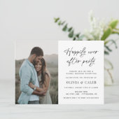 結婚披露宴の後ずっと幸せに 招待状 (スタンド正面)