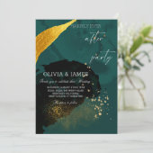 結婚披露宴の後ずっと楽しくパーティー 招待状 (スタンド正面)