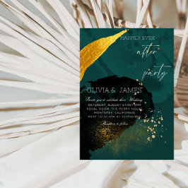結婚披露宴の後ずっと楽しくパーティー 招待状