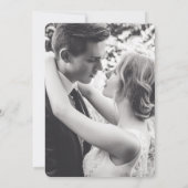 結婚披露宴の後に育ったルビーの水色を愛する 招待状 (裏面)