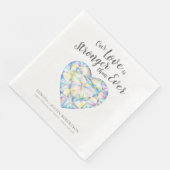 結婚披露宴の後の強いダイヤモンドの水色を愛する (コーナー)