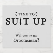 結婚披露宴の申し込み時間 リキュールボトルラベル (シングルラベル)