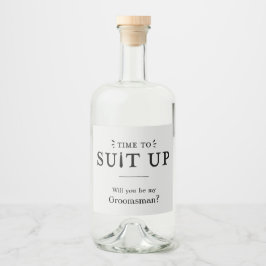 結婚披露宴の申し込み時間 リキュールボトルラベル