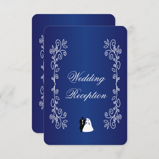 結婚披露宴エンクロージャカード花婿 エンクロージャーカード (正面/裏面)