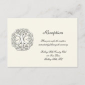 結婚披露宴ケルト族の生命の樹 エンクロージャーカード (正面)