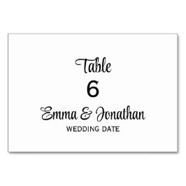 結婚披露宴テーブルテントカードテーブルテントサイン テーブルナンバー