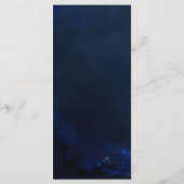 結婚披露宴テーマカードの編集可能メニュー メニュー (裏面)