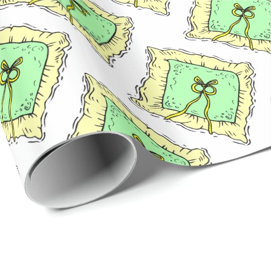 結婚披露宴リングや輪持参人枕ラッピング紙 ラッピングペーパー (ロールコーナー)