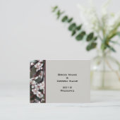 結婚披露宴詳細カード。 エンクロージャーカード (スタンド正面)