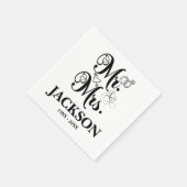 結婚披露宴 スタンダードカクテルナプキン (角)