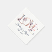 結婚披露宴 スタンダードカクテルナプキン (角)