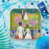 結婚披露宴 ペーパープレート (パーティー)