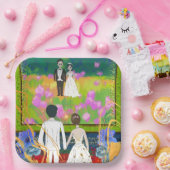 結婚披露宴 ペーパープレート (パーティー)