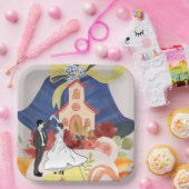 結婚披露宴 ペーパープレート (パーティー)